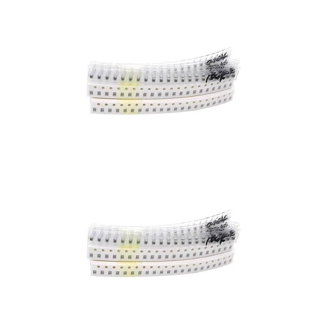 Ensemble de 1440 Condensateurs à Puce Céramique Multicouche SMD DIY Kit de