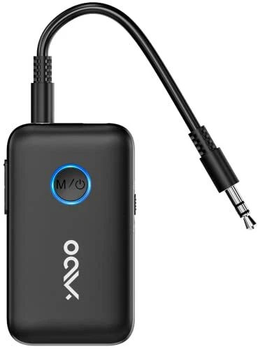 YMOO Transmetteur Recepteur Bluetooth 5.3, Adaptateur Bluetooth Audio 3.5mm Jack