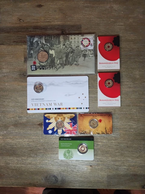 Anzac / War Coin Collection.