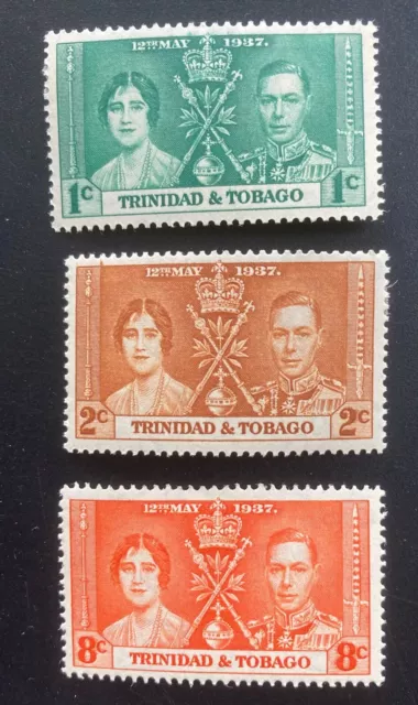 Trinidad and Tobago 1937 Coronation - Mint Hinged