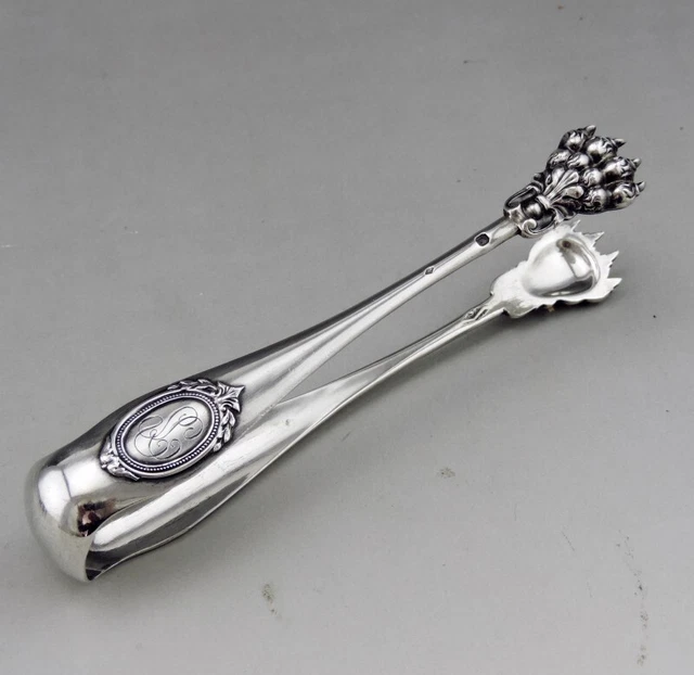 Pince à Sucre Argentée 16,5 Cm – Modèle Pattes De Lion Vintage