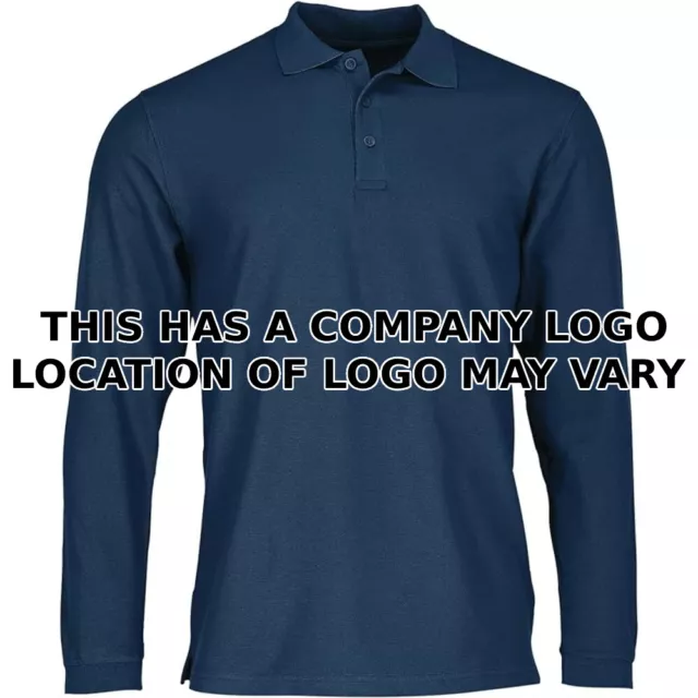 Long Sleeve Polo Shirt Choice of Colour (BRANDED WITH COMPANY LOGOS SEE DESC)