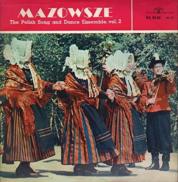 LP Mazowsze The Polish Song And Dance Ensemble, Vol. 2 NEAR MINT Polskie Nagr