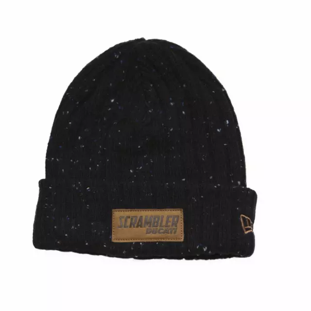 DUCATI New Era Scrambler Milestone Winter Mütze StrickMütze Beanie NEU