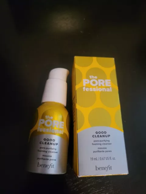 the pore fessional Good Cleanup foaming cleanser - Face wash travel 19ml Benefit