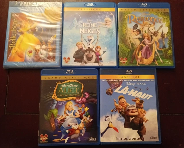 Lot de 5 Blu Ray Disney - Disney Pixar