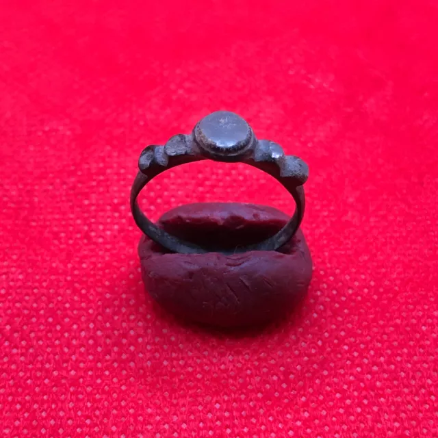 Ancient Middle Ages Ring Vintage Bronze Medieval Antique Jewelry Relic