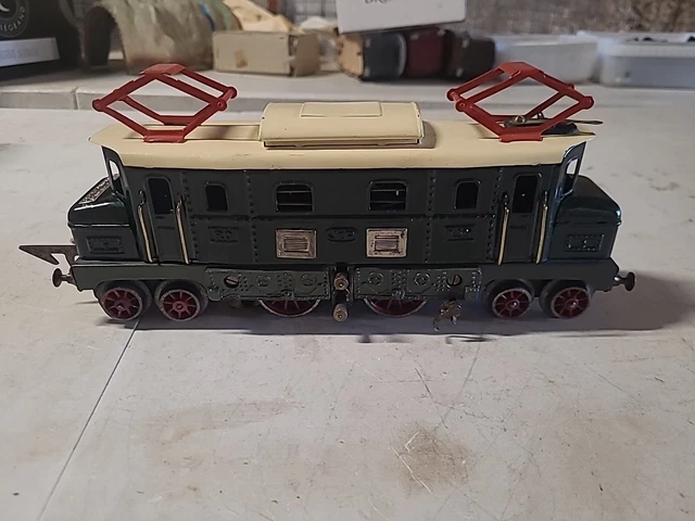 Locomotive JEP échelle O CC 7001 Roues Rouges – 2 Moteurs AP5 + 3 Voitures – 1959