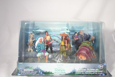 raya and the last dragon deluxe figure play set of 8