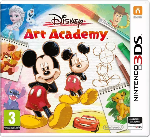 Nintendo 3DS Spiel Disney Art Academy 2DS kompatibel NEUWARE