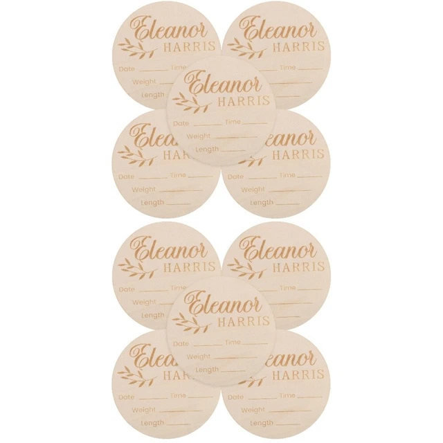 10 pcs Creative Practical Premium Exquisite Nursery Newborn Sign for Baby