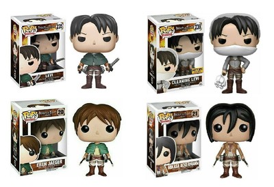attack on titan mikasa pop vinyl
