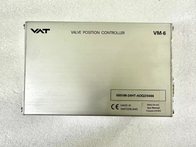 Vat Vm-6 Valve Position Controller, Vat Vm6 650Vm-24Ht-Adq2/0456