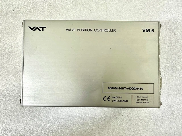 Vat Vm-6 Valve Position Controller, Vat Vm6 650Vm-24Ht-Adq2/0456