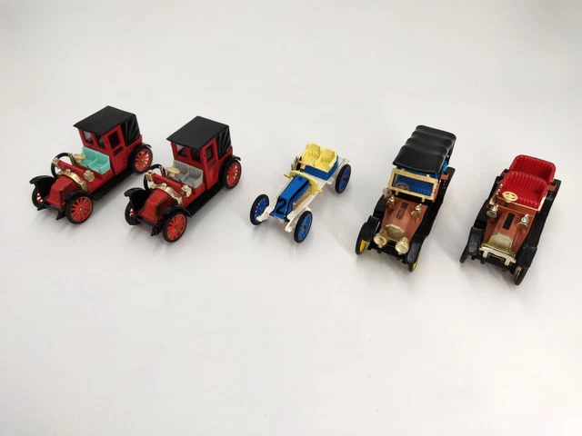 LOT 5x MINIALUXE PEUGEOT 1906 RENAULT 1903 Paris-Madrid