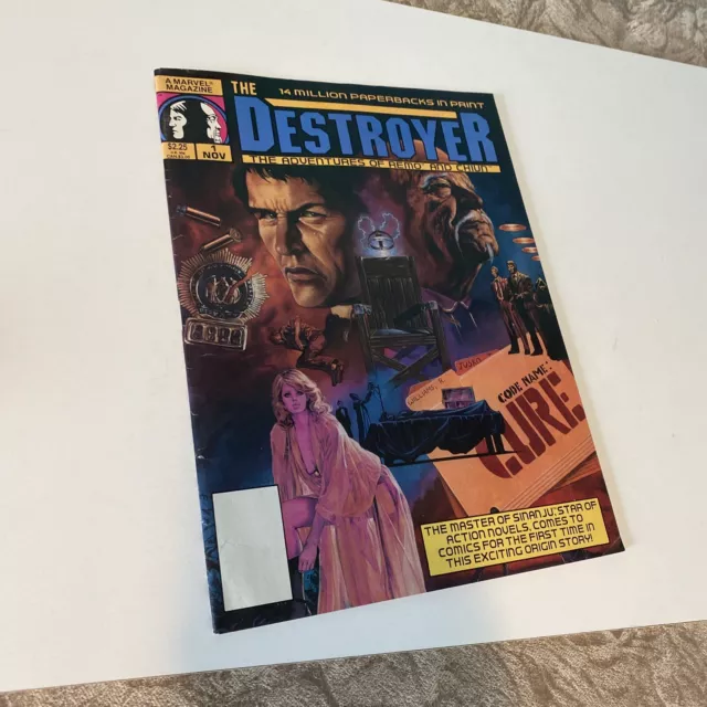Marvel Magazine The Destroyer Vol. 1 No. 1 Nov, The Adventures of Remo and Chiun
