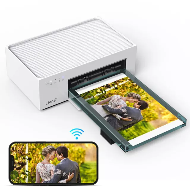 Liene Fotodrucker kabellos 300 DPI Farbsublimations Sofortfotodrucker