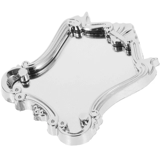 Plastic Child Doll House Miniature Mirror Dollhouse Mirrors Toys