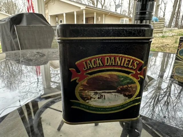 vintage jack daniels tin box