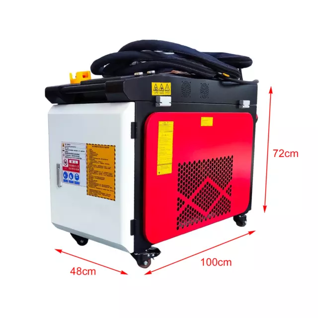 2000W Laser Cleaning Machine Handheld Portable Oil Paint Rust Laser Cleaner
