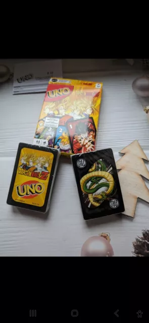 Jeu Uno Dragon Ball Z Version Originale Neuf