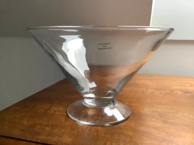 Debenhams trifle bowl sale