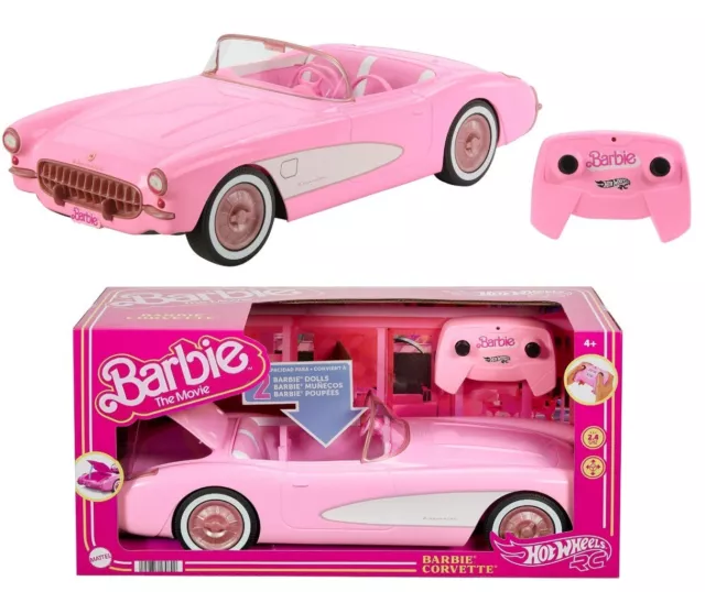Barbie Movie Magic: Hot Wheels RC Corvette – Remote Control Glam