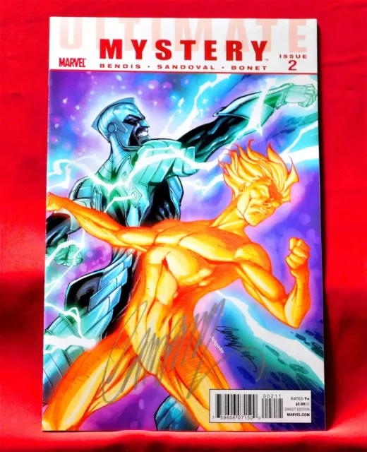 Ultimate Mystery #2 Spider-Man Signed By Artist J. Scott Campbell
