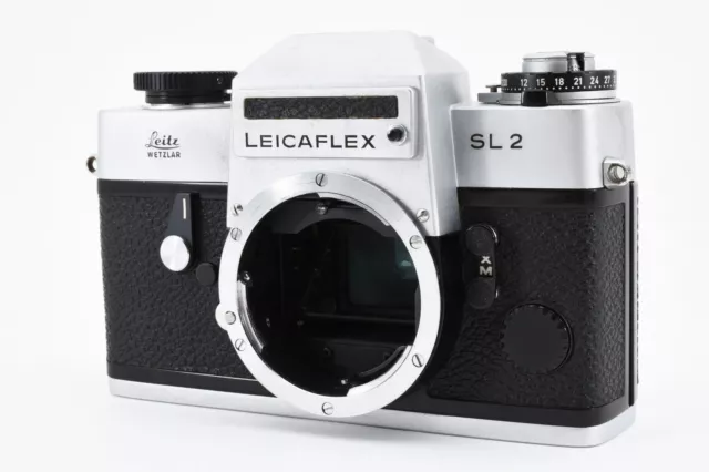 [ MINT ] Leica Leicaflex SL2 Silver SLR 35mm Film Camera Body From JAPAN