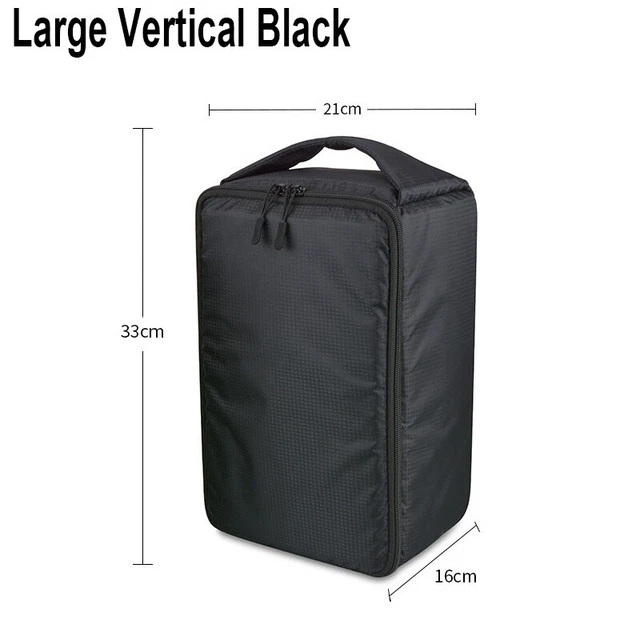 Photography Camera Bag Insert Carry Case Partition For SLR Canon Nikon Sony Lens