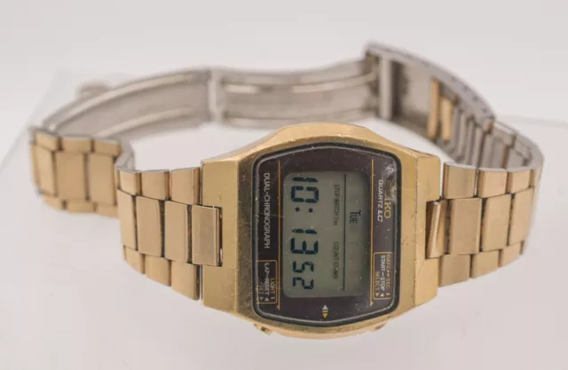 WELL USED - Seiko 0138-5009 SQ LC Dual Chrono Men's Digital Wrist Watch  Bond Era EUR 84,53 - PicClick FR