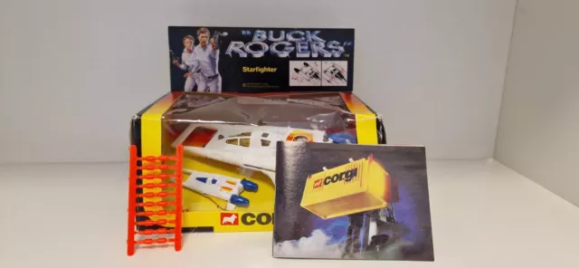 Corgi 1363 Buck Rogers Starfighter Rare Twin Value Set..vvnm Complete  Trade Set