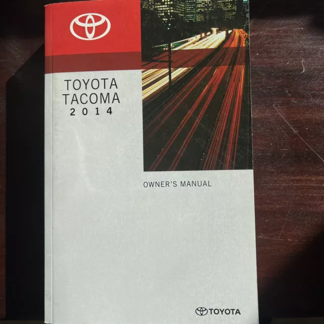 Toyota Tacoma  2014 - car owners manual