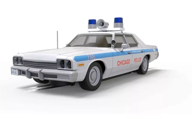 Scalextric Blues Brothers Dodge Monaco - Chicago Police - 1:32 Car