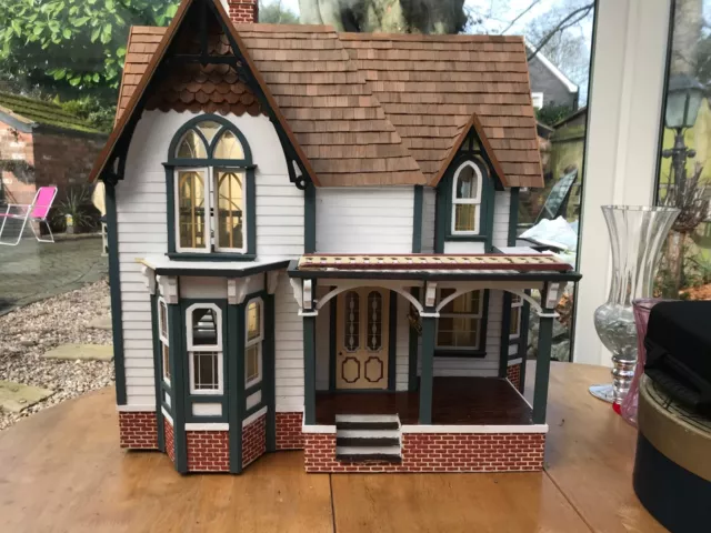 American colonial style model house