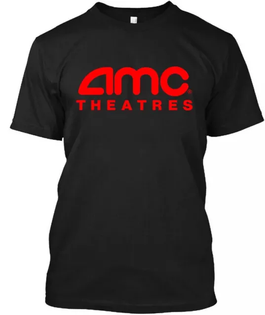 New AMC Theatres American Movie Film Theater Cinema Art Logo T-Shirt Size S-5XL