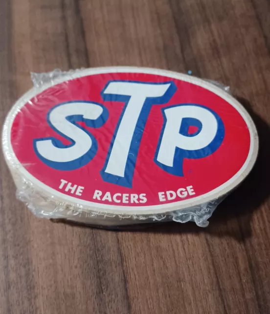 Vintage Original Pack Of STP The Racers Edge Stickers Decals New, Old Stock stp