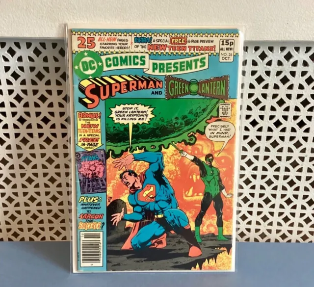 DC Comics Presents 26 1st New Teen Titans 1980
