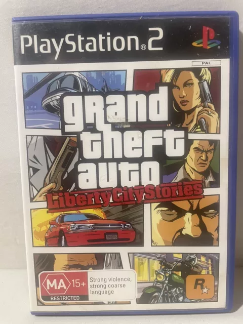 Grand Theft Auto Liberty City Stories PS2 PAL *No Map or Manual