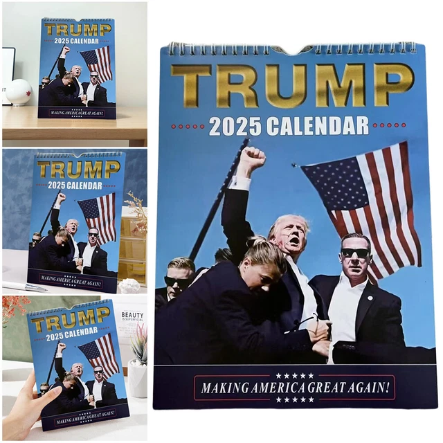 DONALD TRUMP 2025 Desk Calendar Trump 2025 Calendar Making America