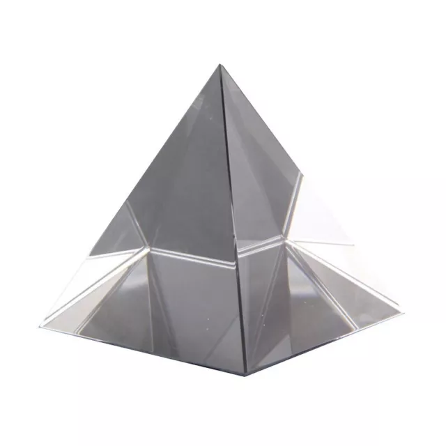 PRISME DE CRISTAL Pyramide Verre Optique Idées Cadeaux Triangle EUR 13,64 -  PicClick FR