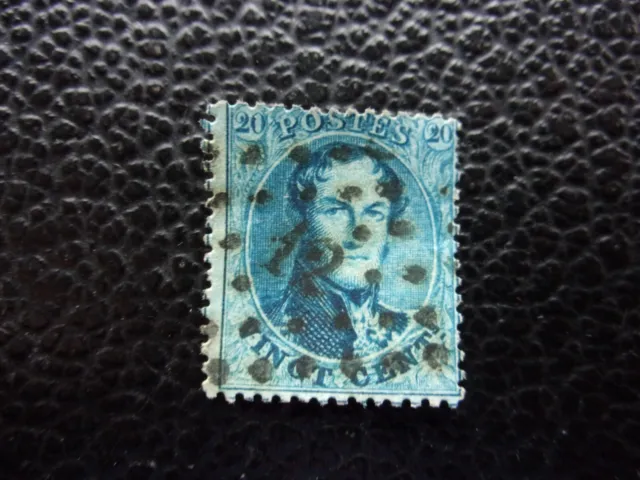 Belgien - Briefmarke Yvert / Tellier N° 15B (Zahn 14,5) Gestempelt (cyn26)