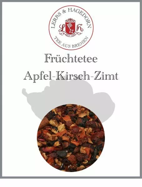 Té de Frutas Apfel-Kirsch-Zimt 1KG