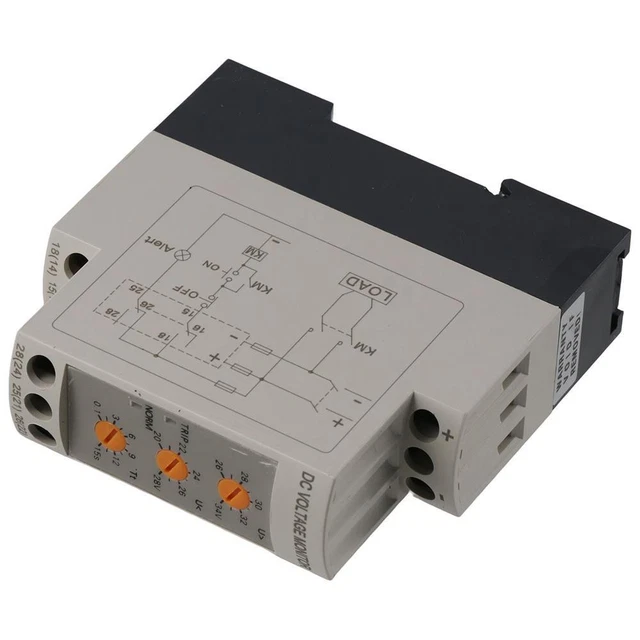 PLASTIC VOLTAGE MONITORING Relay Digital Voltage Relay Electronic $38. ...