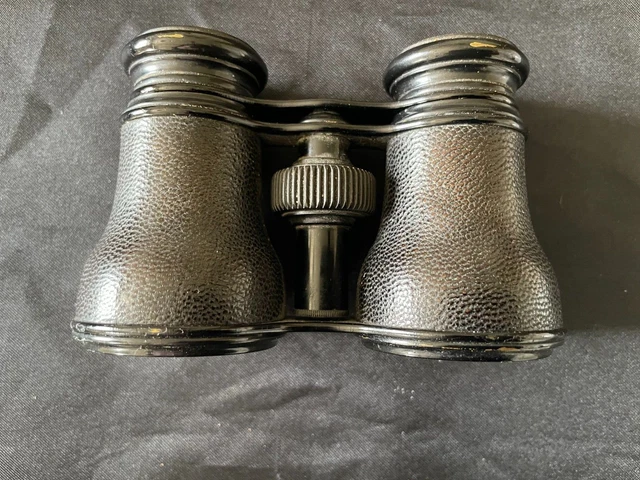 ancienne jumelle en bakélite binoculars fixed focus theatre opera