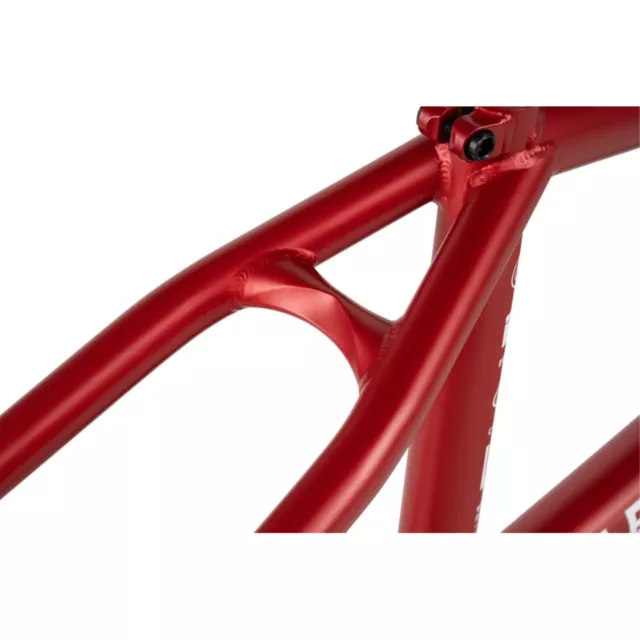 We The People Network BMX Frame - Matte Metallic Red - 21.1" TT 100000624 3