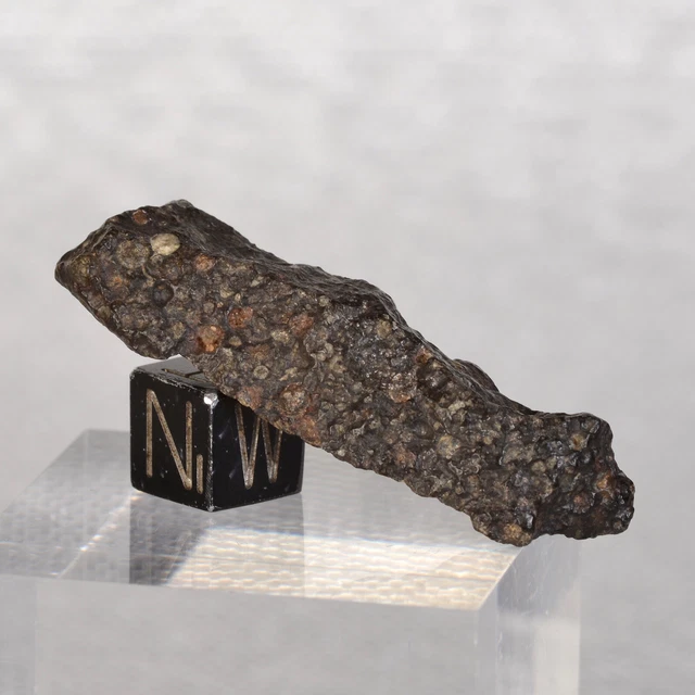 News Meteorite Condrite 9,11 G Spray Tipo CV3 IN Corso Da Anni #D40.4