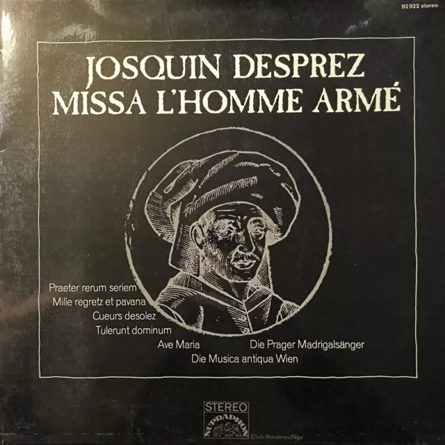 A565/Josquin Desprez (1450-1521) • Missa L'Homme armé LP