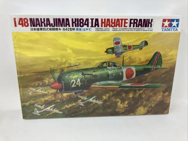Tamiya 1/48 Scale Japanese Nakajima KI84IA Hayate Frank NEW