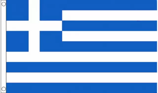 Grecia Nacional Bandera Ataúd Cortina Con Speedy Despacho